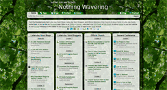 Desktop Screenshot of nothingwavering.org