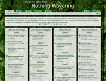 Tablet Screenshot of nothingwavering.org